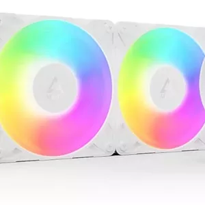 خنک کننده پردازنده ARCTIC Liquid Freezer III Pro 360 A-RGB (سفید) - خنک کننده مایع AIO، 3 عدد فن 120 میلی متری، رادیاتور 38 میلی متری، پمپ PWM، فن VRM، AMD AM5/AM4، قاب اتصال Intel LGA1851/1700 - سفید