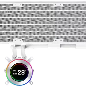 خنک کننده مایع پردازنده لیان لی Hydroshift II 360 - مسیر خنک کننده لوله ای انعطاف پذیر - صفحه نمایش 2.1 اینچی IPS LCD - 3 حالت کنترل - مناسب برای اکثر فن های کامپیوتر - LGA 1851/1700, AMD AM5/AM4 - مشکی (HS2LCD36W)