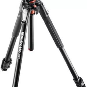 سه پایه آلومینیومی 3 قسمتی Manfrotto 190 با هد MK190XPRO3 3W، مشکی، سه پایه آلومینیومی Manfrotto MK190XPRO3 3W با 3 جهت، MK190XPRO3 3W