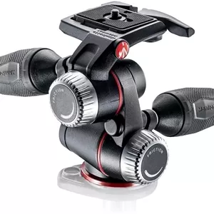 سر سه پایه Manfrotto X-Pro، برای سه پایه دوربین، سر توپی سیال، تثبیت کننده دوربین، لوازم جانبی عکاسی برای تولید محتوا، عکاسی حرفه ای