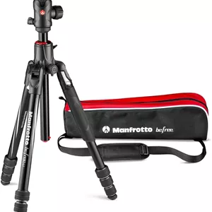 سه پایه مسافرتی آلومینیومی Manfrotto Befree GT XPRO به همراه هد توپی مرکزی 496
