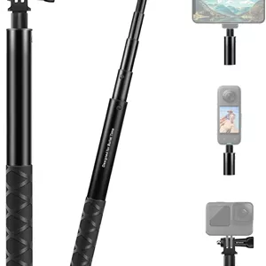 مونوپاد و دسته سلفی PULUZ مدل 114cm برای Insta360