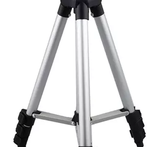 پایه نگهدارنده دوربین 127 سانتی‌متری | مشکی و نقره‌ای | سازگار با Canon EOS 1100D, 500D, 550D, 600D
