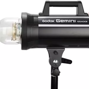 AECAM - فلاش استودیویی 400 واتی GODOXs Gemiпi GS400II 110𝖵 220v با مانت بوئنز برای عکاسی خلاقانه (220 ولت)