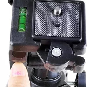 AECAM - صفحه اتصال سریع سه پایه و تک پایه، کفشک سریع QR، لوازم جانبی عکاسی دوربین پلاستیکی برای سه پایه Weifeng 330A WT1005