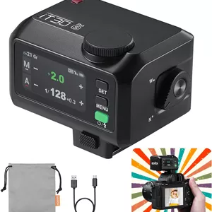 فلاش جیبی TTL گودکس iT30 Pro-S برای دوربین سونی: بی‌سیم 2.4Gصفحه لمسی (معادل تریگر X3 داخلی)، باتری لیتیوم-یون، HSS 1/8000 ثانیه، 560 فلاش، دیفیوزر داخلی برای عکاسی پرتره