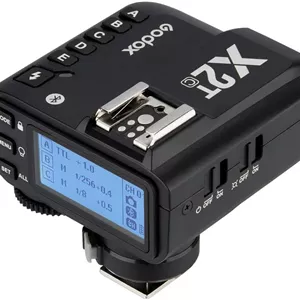 فرستنده فلاش بی‌سیم گودکس X2T-C E-TTL II با سرعت 1/8000 ثانیه HSS 2.4G برای دوربین‌های DSLR کانن، مشکی، Win-D7034