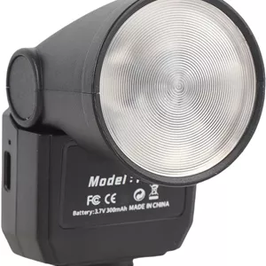 فلاش دوربین میکرو Nurnesy GN8-6500K CRI97 چراغ قوه خارجی DSLR با پایه هات شو - نور پرکننده جهانی قابل حمل برای عکاسی دیجیتال