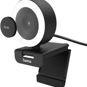 وب کم حلقه ای Hama C-850 Pro QHD با کنترل از راه دور