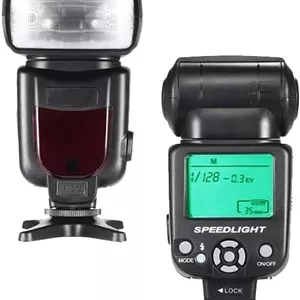 فلاش اسپیدلایت با نمایشگر LCD سازگار با نیکون D7000