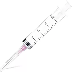 سرنگ پلاستیکی 1 میلی لیتری HaBeuniver H.B - سرنگ بسته بندی شده تکی برای آزمایشگاه های علمی، تغذیه حیوانات خانگی، اپلیکاتور روغن یا چسب (بسته 12 عددی) 20 میلی لیتر DL-20HS 12