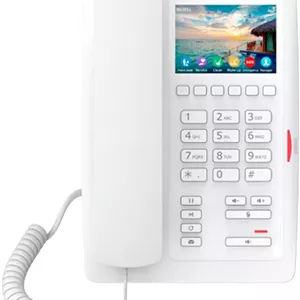 تلفن تحت شبکه وای فای Fanvil H5W با صفحه نمایش رنگی 3.5 اینچی و 2 خط SIP مناسب برای بیمارستان، مرکز خرید، هتل (سفید)