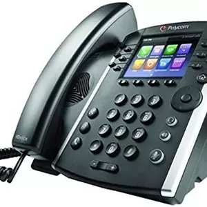 تلفن رومیزی ویپ پلنترونیکس Polycom VVX 411 HD (بدون منبع تغذیه)