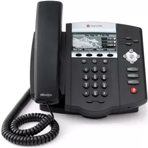 تلفن تحت شبکه سه خطی پلی‌کام SoundPoint IP 450 با صدای HD. سازگار با پلتفرم‌های شریک، 20 عدد. بدون منبع تغذیه ارسال می‌شود (2200-12450-225)