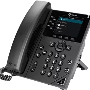 تلفن ویپ تجاری پلی‌کام VVX 350