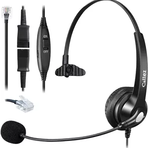 هدست تلفن Callez مدل RJ45 با قابلیت حذف نویز