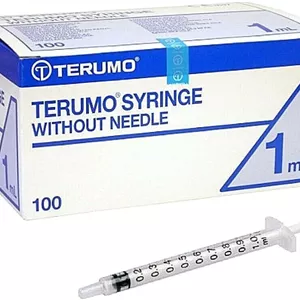 سرنگ 1 میلی لیتری ترومو بدون سوزن، سر لوئر، بسته 100 عددی، برند