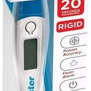 دماسنج دیجیتال تریستر مدل TS-215TR با نوک سخت - مناسب برای استفاده دهانی/زیر بغل/مقعدی، دارای هشدار تب، قابلیت تغییر °C/°F، خاموشی خودکار و قابلیت فراخوانی آخرین حافظه