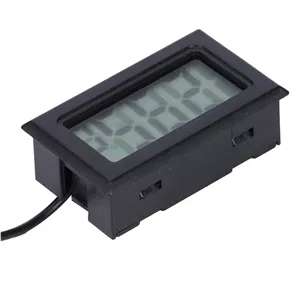 دماسنج آکواریوم، دماسنج دیجیتال با صفحه نمایش LCD، دماسنج تانک ماهی با پروب برای تانک ماهی، یخچال و تراریوم خزندگان