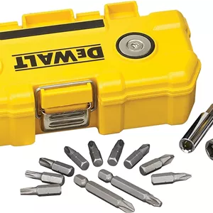 مجموعه 15 عددی سری پیچ گوشتی ضربه گیر Dewalt DT7918-QZ، سایز یک