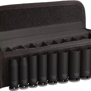بوش مجموعه آچار بکس ضربه ای 9 عددی PRO (69 x 35 میلی متر، لوازم جانبی حرفه ای دریل و پیچ گوشتی)