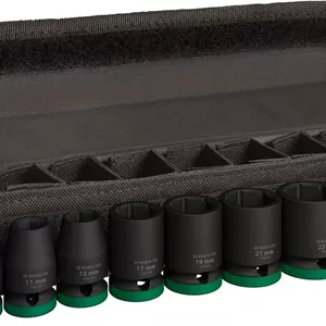 بوش 9x PRO مجموعه آچار بکس ضربه ای (48 x 46 میلی متر، لوازم جانبی حرفه ای دریل و پیچ گوشتی)