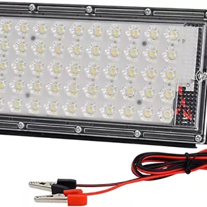 چراغ های سیل LED بیرونی UOKUGZ 50W ضد آب IP65، چراغ بازتابنده LED، نورافکن، چراغ خیابانی، روشنایی بیرونی سفید سرد
