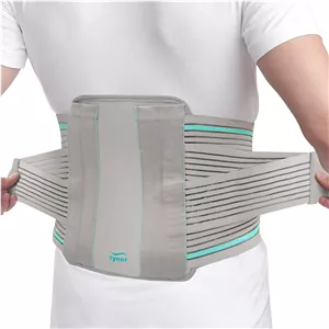 کمربند طبی کمری تایور، خاکستری، بزرگ، 1 عدد