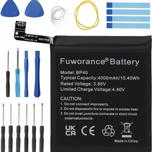 4000mAh 3.85V BP40 Replacement Battery Compatible with Xiaomi Mi 9T Pro Compatible with Redmi K20 Pro Mobile Phone, Rechargeable Lithium Ion Battery, High CapacityTool Bag