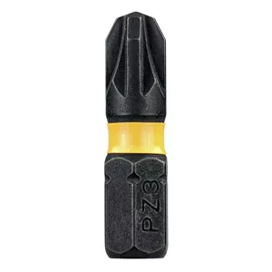 سَری پیچ‌گوشتی ضربه‌ای DEWALT DT7388TQZ سایز PZ3 طول 25 میلی‌متر (بسته 5 عددی)