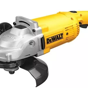 دستگاه فرز زاویه ای DEWALT، 7 اینچ، 4 آمپر، 8500 دور در دقیقه، با سیستم خروج گرد و غبار، سیم دار (DWE4517)