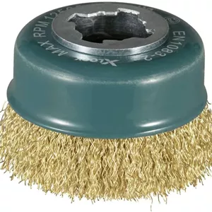 برس سیمی کاسه ای Makita D-73433 X-Lock با مفتول تابیده 75 میلی متر