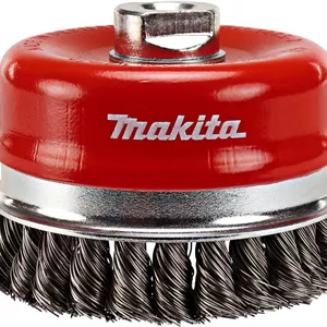 برس سیمی کاسه ای ماکیتا P-04472، 0.5 × 100 میلی متر، 1.5 میلی متر × M14، بافته شده