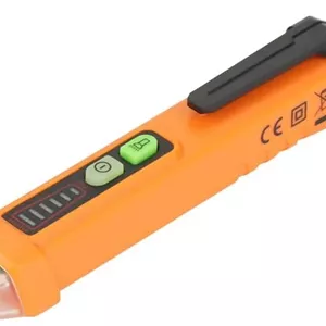 تستر ولتاژ غیر تماسی آشکارساز ولتاژ AC12-1000V قلم تست با نشانگر LED ابزار قلم الکتریکی ایمنی PM8908C