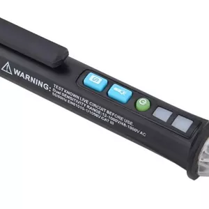 قلم تست ولتاژ ZAIED، قلم تشخیص ولتاژ غیر تماسی الکتریکی دو حالته AC 12-1000V ابزار تعمیر برای تشخیص سیم