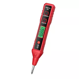 قلم تست ولتاژ دیجیتال غیر تماسی Labymos HT91A، تستر الکتریکی ولتاژ AC 12-400V برای تشخیص سیم زنده/نول
