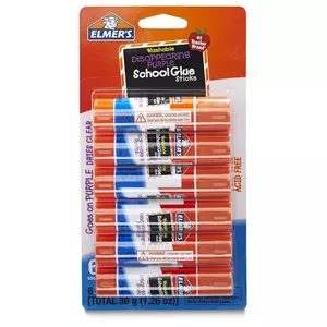 چسب ماتیکی بنفش محو شونده المرز، بسته 6 عددی (E1560)