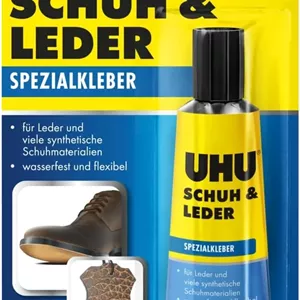 چسب کفش و چرم Uhu مدل Shoe And Leather وزن 30 گرم
