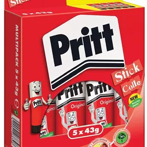 چسب ماتیکی پریت 43 گرمی (بسته 5 عددی)