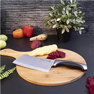 ساطور 6 اینچی رویال فورد - چاقوی آشپزخانه استیل ضد زنگ بسیار تیز برای گوشت و سبزیجات، چاقوی چند منظوره سرآشپز برای خانه و آشپزخانه با دسته ارگونومیک