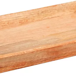 سینی سرو چوبی آکاسیا OLYNO® DuraServe | 35x23x4 سانتی متر، سینی تزئینی چند منظوره | ایده آل برای صبحانه در تخت، غذاخوری در پاسیو، میز قهوه و سینی مهمانی
