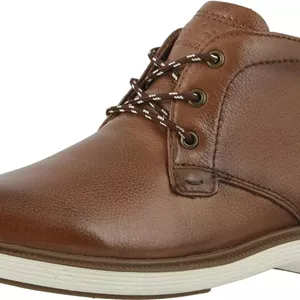 نیم بوت پسرانه Florsheim Supacush Chukka Jr، رنگ Cognac، سایز 12 کودک