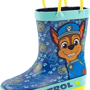 چکمه پلاستیکی بچگانه مدل Paw Patrol رنگ آبی