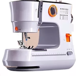 چرخ خیاطی، چرخ خیاطی برقی خانگی کوچک تمام اتوماتیک با چراغ برای خیاطی و تعمیرات آسان