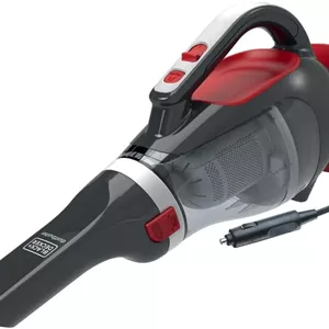 جاروبرقی خودرو بلک اند دکر ADV1200 با ولتاژ 12 ولت به همراه برس، آداپتور اتصال به فندکی خودرو و کابل 5 متری