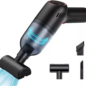 جاروبرقی دستی بی سیم Tooetoy، جاروبرقی دستی با مکش فوق العاده 8000PA، جاروبرقی بی سیم قابل شارژ مخصوص خودرو، سبک وزن مناسب برای مصارف خانگی/حیوانات خانگی/خودرو