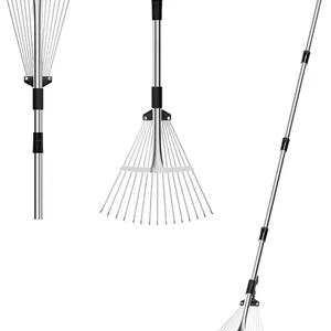 شن‌کش باغبانی HASTHIP مدل Stainless Steel دارای ۱۱ دندانه
