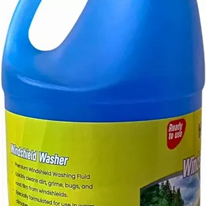 مایع شیشه شوی آماده مصرف، تمیز کننده شیشه خودرو، تمیز کننده شیشه اتومبیل، شوینده خودرو، تمیز کننده شیشه جلوی خودرو، 3.78 لیتر برای شستشوی شیشه جلو، از قبل رقیق شده