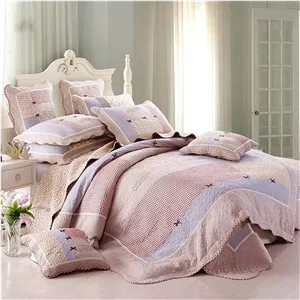 لحاف روتختی نخی GBMULG مدل Patchwork ابعاد 230x250 سانتی‌متر 