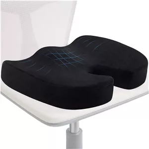 بالشتک طبی نشیمنگاه AMERTEER مدل Memory Foam رنگ مشکی